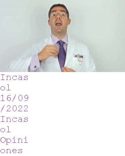 incasol pro para que sirve
